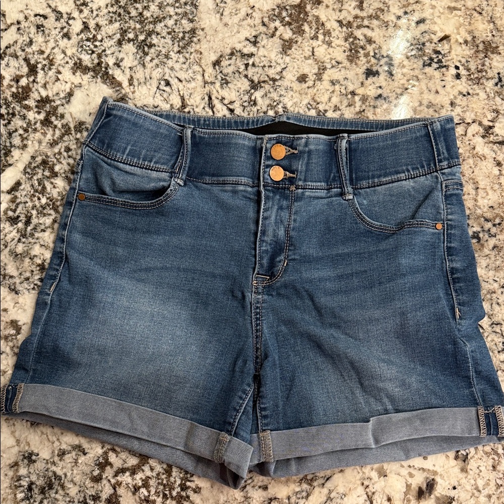 TWO PAIRS  - Apt. 9 Denim Blue Women's Shorts